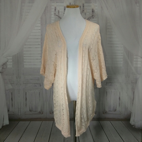 H&M Sweaters - H&M Draped Pointelle Cardigan